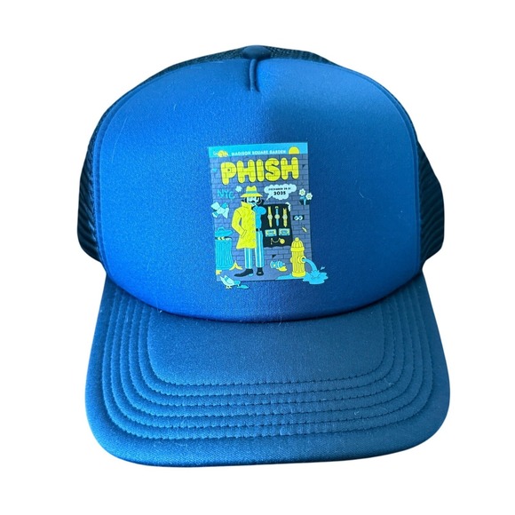 Legacy Other - Phish MSG New Years Eve 2025 Trucker Hat Legacy Blue Madison Square Garden Cap